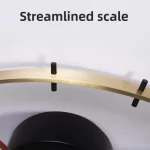 Nordic Eye Wall Clock Living Room Modern Design Wall Clocks Luxury Fashion Wooden&Metal Clocks Classic Silent Home Decoration - Image 5