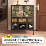 Bedroom Drawers Living Room Cabinets Modern Dining Storage Entryway Cabinet Tall Door Mobili Per La Casa House Accessories - Image 33