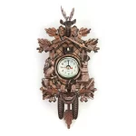 Wooden Hanging Wall Clock Bird Alarm Clock Cuckoo Clocks For Home Decoration Quartz Watch Decorative Home Decor - Image 7