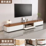 Universal Trendy Tv Stands Interior Modern Aesthetic Creative Lounge European Tv Table Cheap Archivadores Living Room Decoration - Image 42