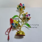 Colorful Petal Lotuscandlestick Temple Power Supply Table Candlestick Lotus Candlestick Buddha Candle Holder Home Decoration - Image 2