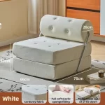 Modern Living Room Sofas Foldable Simple Lazy Sofa Bedroom Comfortable 1-person Sofa Bed Nordic Home Decoration Furniture - Image 11