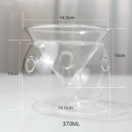 Cuisine Dishes Buffet Serving Dish Creative Restaurant Tableware Japanese Artistic Dry Ice Dishware Serve Ware Fruit Salad Bowl - Image 9