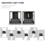LED Wall Sconce Lamp Indoor Modern Decoration Lamp 85-265V 5W Interior Lighting For Home Stairs Bedside Living Room Wall Light - Image 4