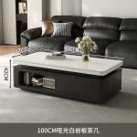 Storage Luxury Coffee Table Modern Living Room Designer Drawers Organizer Moving Side Table Writing Mesa Auxiliar Home Furniture - Image 16