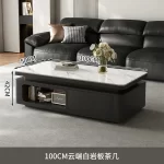 Storage Luxury Coffee Table Modern Living Room Designer Drawers Organizer Moving Side Table Writing Mesa Auxiliar Home Furniture - Image 7