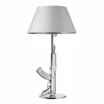 Modern Lounge AK47 Gold Silver 18K Gun Floor Lamps For Living Bed Table Light Home Decor Bedroom Lamp Bedside - Image 4