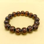 Fashion Ethnic Incense Gray Colored Glaze Bracelet Qin Xiaoxian With Beijing Yonghegong Beast Bangle for Men Women Gift - Image 9