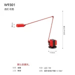 Modern Minimalist Floor Lamp Creative Bedroom Room Office Light Minimalist Study Eye Protection Reading Black Standing Light - Image 10
