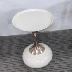Small Pretty Waist Side Table Sofa Coffee Table Disc Coffee Table Small Side Table Bedside Corner Table - Image 9