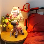 Floor Lamp For Living Room Decoration Lighting Fabric  Animal  American Flag Horse Kids Toy Floor Lights Bedroom - Image 7