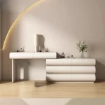 Luxury Bedroom Storage Cabinet Dressing Table Recamera Makeup Dressing Table Comfortable White Tocadores De Maquillaje Furniture - Image 11