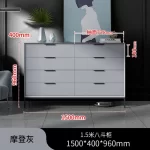 Storage Function Cabinet Vintage Style Luxury Display Living Room Cabinets Simple Design Woonkamer Kasten Living Room Furniture - Image 14