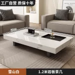 Large Size Room Decor Side Table Beauty Living Room Center Cute Space Saving Coffee Table Writing Mesas Bajas Trendy Furniture - Image 44
