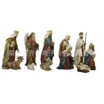 Realistic 11 Piece 18.5cm Figurine Set For Christmas Religious Nativity Scene Home Church Table Decor For Family Holiday Gift - Image 5