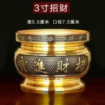 Metal incense burner Buddha tool Backflow fragrance Censer Buddhist Hall pray church  tea light burner the god of wealth - Image 10