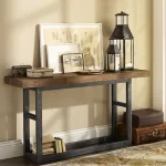 Round Hallway Corner Table Vintage Nordic Unique Entryways Console Table Simple Entrance Console Ingresso Living Room Furniture - Image 4