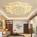 Modern Crystal Chandelier Ceiling Chandeliers For Living Room Lamp Bedroom Kitchen Lustre Indoor Lighting LED Fixtures Lights