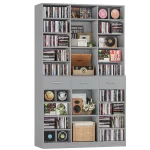 75" Tall Book Shelf and Bookcase, 47" Wide Bookshelf with Drawers, Modern 9 Tier Bookcase with Storage, Large Wood, Customized - Image 7