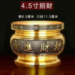 Metal incense burner Buddha tool Backflow fragrance Censer Buddhist Hall pray church  tea light burner the god of wealth - Image 7