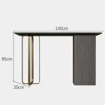 Hall Way Table Unique Console Table Classic Luxury Modern Decor Corner Table Senior Glamour Konsolentisch Furniture Living Room - Image 2