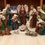 Realistic 11 Piece 18.5cm Figurine Set For Christmas Religious Nativity Scene Home Church Table Decor For Family Holiday Gift - Image 2