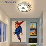 Children Modern Football Ceiling Lights LED Lamp for Boy's Bedroom Kids Study Living Dining Room Art Home Decoration Chandelier - Image 2