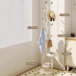 Irregular Large Size Coat Racks Vintage Simple Trendy Hotel Aesthetic Coat Racks Universal Storage Furniture Living Room - Image 4