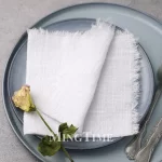 20pcs 32x32cm Cotton Gauze Table Napkins Bohemian Wedding Decor Vintage Western Style Bridal Party Dinner Cloth Accessories - Image 7