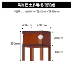 Compact Side Table for Living Room Sofa, Bedside Nightstand with Nordic Modern Minimalist Design Instagram-Inspired Small Table - Image 10