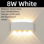 LED Wall Sconce Lamp Indoor Modern Decoration Lamp 85-265V 5W Interior Lighting For Home Stairs Bedside Living Room Wall Light - Image 11