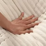 High-end Light Luxury Hot-selling Boneless Sofa Vacuum Compression Sofa Corduroy Retro Fabric Sofa - Image 4