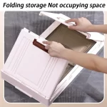 Bedroom Storage Box Clothing Cabinet Organizing Foldable Living Room Storage Cabinet Stationery Toy Organization Boxes Kitchen - Image 3