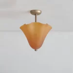 Bauhaus Medieval stained glass Petals Art Creative LED Home Ceiling Lights Lustre Lamps for Living Room Decoration Chandeliers - Image 8
