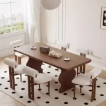Industrial Kitchen Dining Table Decor Japanese Restaurant Clearance Dining Table Coffee Dinette Mesas De Comedor Furniture (Copy) - Image 3