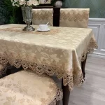 Tablecloth Rectangle Luxury Embroidery Lace Round Table Cover Flower Elegant Table JuppeTable Dining Cloth Table Flag Towels - Image 7