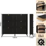 Slim Bedroom Storage Shoe Rack Display Hotel Room Farmhouse Shoe Cabinet Small Office Rangement Chaussures Home Furniture - Image 42