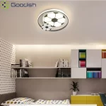 Children Modern Football Ceiling Lights LED Lamp for Boy's Bedroom Kids Study Living Dining Room Art Home Decoration Chandelier - Image 3