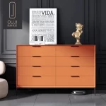 Storage Function Cabinet Vintage Style Luxury Display Living Room Cabinets Simple Design Woonkamer Kasten Living Room Furniture - Image 2
