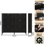 Slim Bedroom Storage Shoe Rack Display Hotel Room Farmhouse Shoe Cabinet Small Office Rangement Chaussures Home Furniture - Image 44