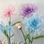 Giant Poppy Artificial Silk Flowers Room Decoration Waterproof Artificial Plants Decoration Home Window Display Garden Decor - Image 4