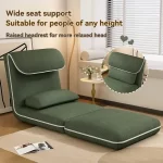 Household Goods Fabric Single Sofa, Sweet Potato Sofa Bed, Small-sized Living Room Folding Dual-use Tatami, Tofu Block Lazy Sofa - Image 6