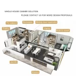 Modern Closet Customized Showroom Closet Showroom Storage Cabinet Home Wardrobe Shopping Mall Display Cabinet - Image 5