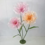Giant Poppy Artificial Silk Flowers Room Decoration Waterproof Artificial Plants Decoration Home Window Display Garden Decor - Image 2