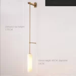 Modern Glass Led Wall Sconce Light Fixture Luminaire Bedroom Living Room Decoration Lamp Lighting Indoor Nordic Bedside Bathroom - Image 15