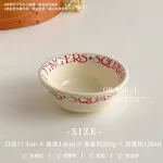 Party Red Design Dinner Set Plates European Style Elegant Round Plates Dinner Sets Ceramic Luxury Vaisselle Kitchen Dishes - Image 7