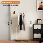 Stylish Minimalist Clothes Racks Drying Storage Modern Japandi Clothes Rack Living Room Design Colgadores De Ropa Room Furniture - Image 12