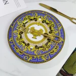 Vintage Ceramic Dinner Plate 8 Inch 10 Inch Creative Bone China Western Steak Dessert Salah Plate Kitchen Party Gift Box Set - Image 4