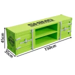 Industrial Storage Tv Stand Unique Eclectic Modern Luxury Tv Stand Aesthetic Trendy Mueble Para Televisor Room Furniture - Image 12