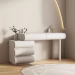 Luxury Bedroom Storage Cabinet Dressing Table Recamera Makeup Dressing Table Comfortable White Tocadores De Maquillaje Furniture - Image 13